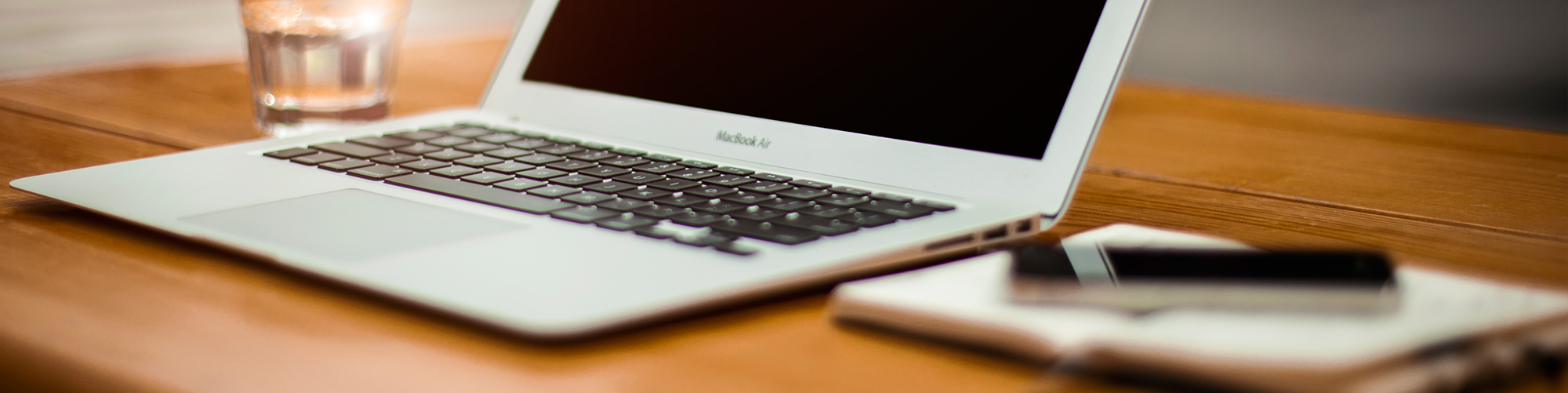 Apple MacBook Laptop On Desk